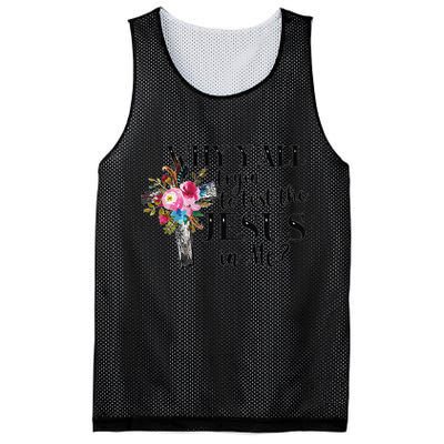 Why YAll Trying To Test The Jesus In Me Mesh Reversible Basketball Jersey Tank