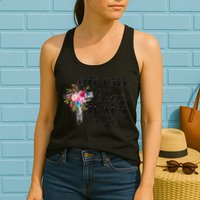 Why YAll Trying To Test The Jesus In Me Womens Tank Top
