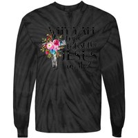 Why YAll Trying To Test The Jesus In Me Tie-Dye Long Sleeve Shirt