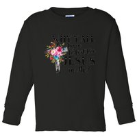 Why YAll Trying To Test The Jesus In Me Toddler Long Sleeve Shirt