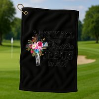 Why YAll Trying To Test The Jesus In Me Golf Towel