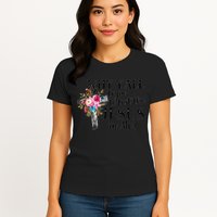 Why YAll Trying To Test The Jesus In Me Womens T-Shirt