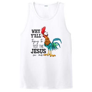 Why YAll Trying To Test The Jesus In Me Chicken PosiCharge Competitor Tank