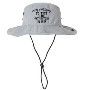 Why Y'all Trying To Test The Bethdutton In Me Legacy Cool Fit Booney Bucket Hat