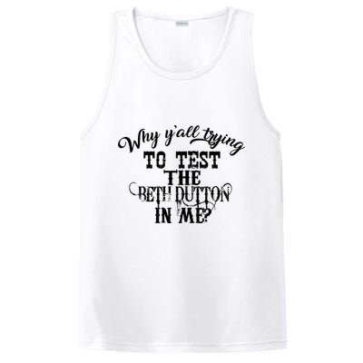 Why Y'all Trying To Test The Bethdutton In Me PosiCharge Competitor Tank