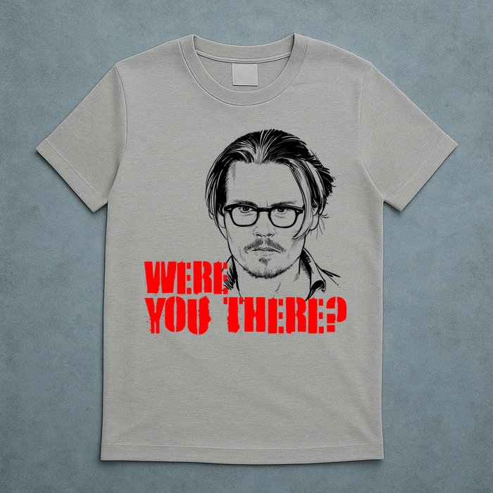 Were You There Depp Trial Funny Meme T-Shirt