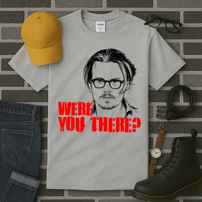 Were You There Depp Trial Funny Meme Tall T-Shirt