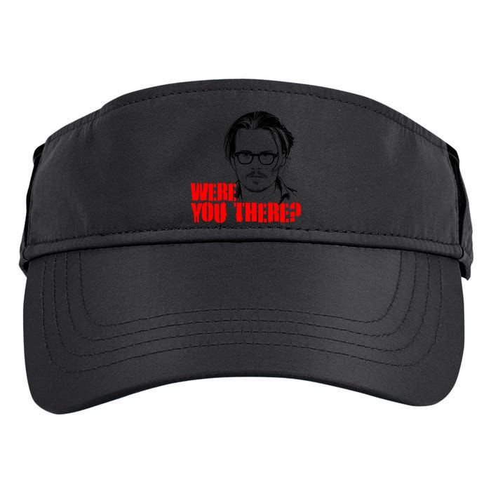 Were You There Depp Trial Funny Meme Adult Drive Performance Visor