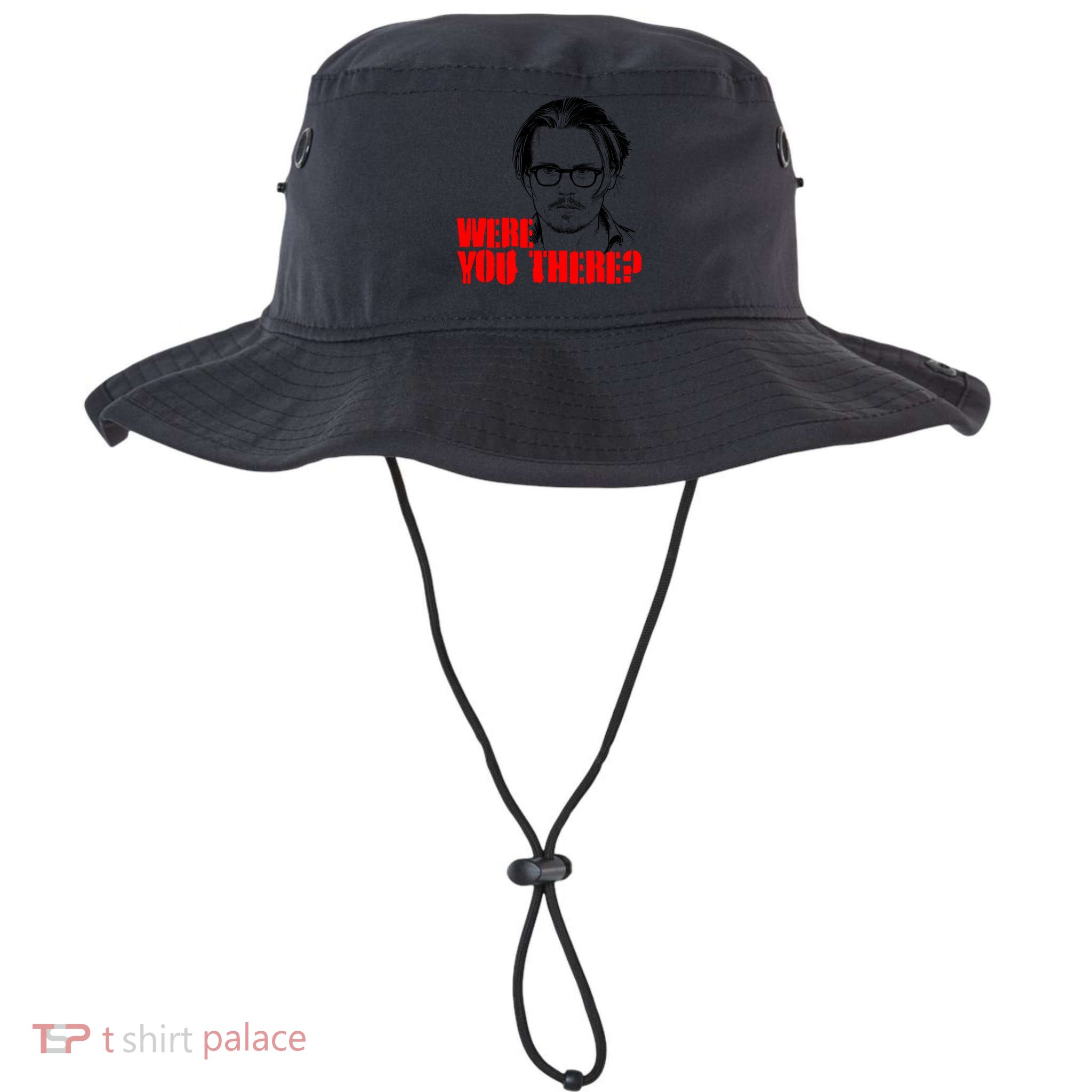 Were You There Depp Trial Funny Meme Bucket Hat