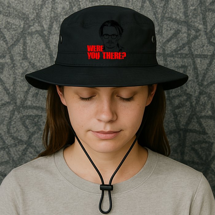 Were You There Depp Trial Funny Meme Bucket Hat