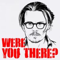 Were You There Depp Trial Funny Meme Garment-Dyed Sweatshirt