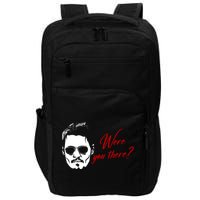 Were You There Johnny Depp Funny Impact Tech Backpack