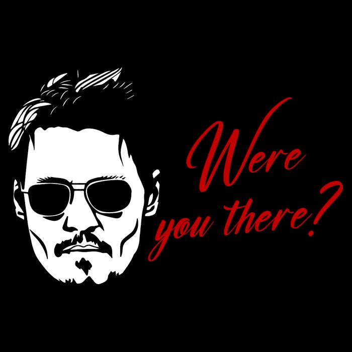 Were You There Johnny Depp Funny Impact Tech Backpack