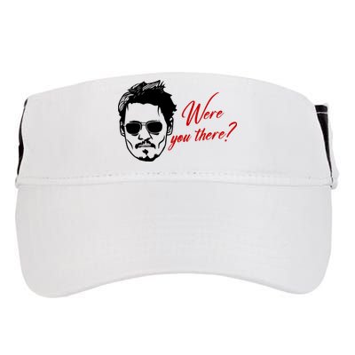 Were You There Johnny Depp Funny Adult Drive Performance Visor