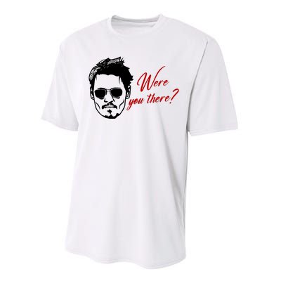 Were You There Johnny Depp Funny Performance Sprint T-Shirt