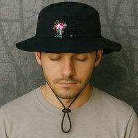 Why Yall Trying To Test The Jesus In Me Flower Bucket Hat