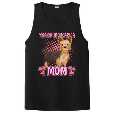 Wo Yorkshire Terrier Mom Quote Mothers Day Yorkie Gift PosiCharge Competitor Tank