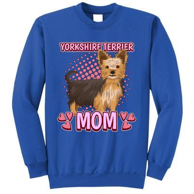 Wo Yorkshire Terrier Mom Quote Mothers Day Yorkie Gift Sweatshirt