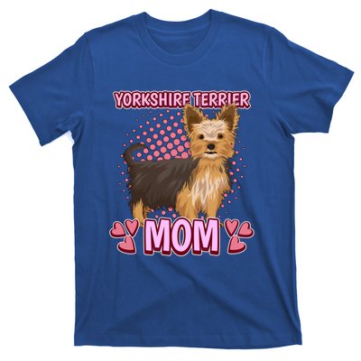 Wo Yorkshire Terrier Mom Quote Mothers Day Yorkie Gift T-Shirt