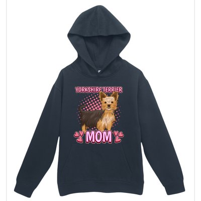 Wo Yorkshire Terrier Mom Quote Mothers Day Yorkie Gift Urban Pullover Hoodie