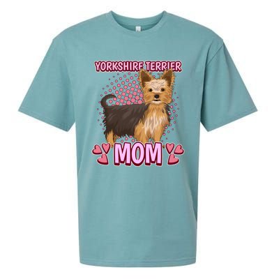 Wo Yorkshire Terrier Mom Quote Mothers Day Yorkie Gift Sueded Cloud Jersey T-Shirt