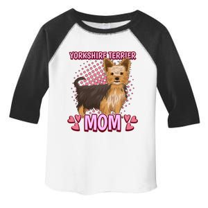 Wo Yorkshire Terrier Mom Quote Mothers Day Yorkie Gift Toddler Fine Jersey T-Shirt