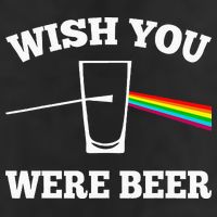 Wish You Were Beer 7 Panel Mesh Trucker Snapback Hat
