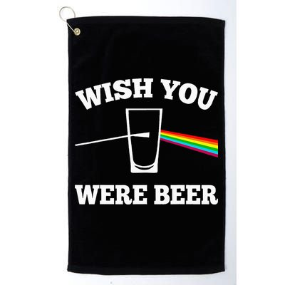 Wish You Were Beer Golf Towel