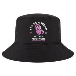 Womens Youre Worm With A Mustache James Tom Ariana Reality VNeck Cool Comfort Performance Bucket Hat