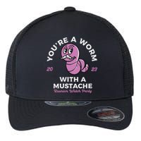 Womens Youre Worm With A Mustache James Tom Ariana Reality VNeck Flexfit Unipanel Trucker Cap