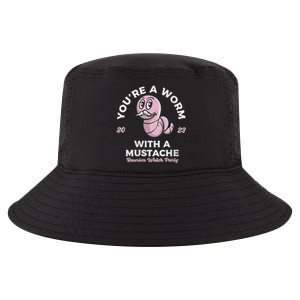 Womens Youre Worm With A Mustache James Tom Ariana Reality Cool Comfort Performance Bucket Hat