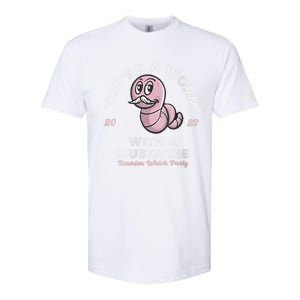 Womens Youre Worm With A Mustache James Tom Ariana Reality Softstyle CVC T-Shirt