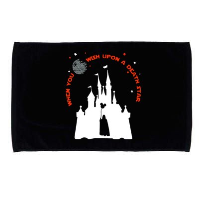 When You Wish Upon A Death Star Halloween Microfiber Hand Towel