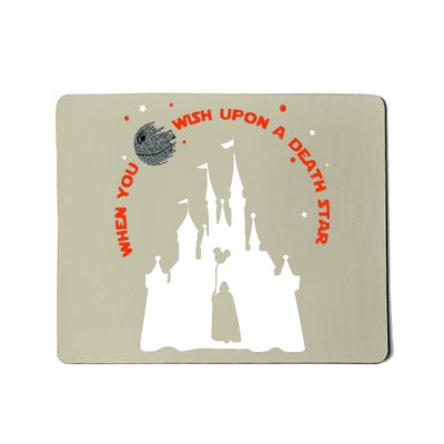 When You Wish Upon A Death Star Halloween Mousepad