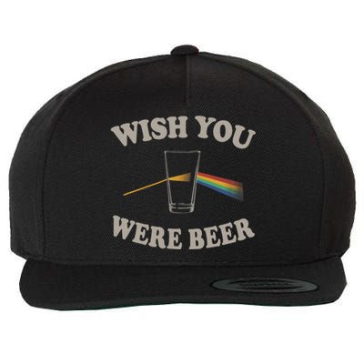 Wish You Were Beer Wool Snapback Cap