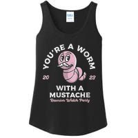 Womens Youre Worm With A Mustache James Tom Ariana Reality Ladies Essential Tank