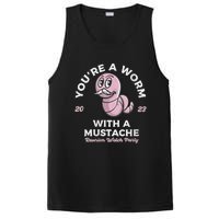 Womens Youre Worm With A Mustache James Tom Ariana Reality PosiCharge Competitor Tank