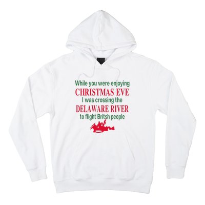 While You Were Enjoying Christmas Hoodie