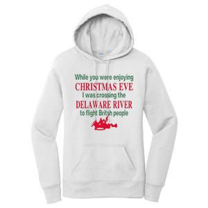 While You Were Enjoying Christmas Women's Pullover Hoodie