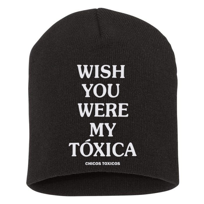 Wish You Were My Toxica Short Acrylic Beanie