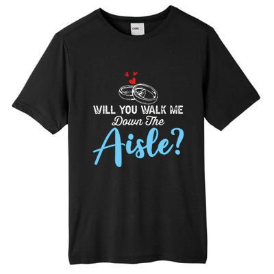 Will You Walk Me Down The Aisle Wedding Png Tall Fusion ChromaSoft Performance T-Shirt