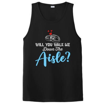 Will You Walk Me Down The Aisle Wedding Png PosiCharge Competitor Tank