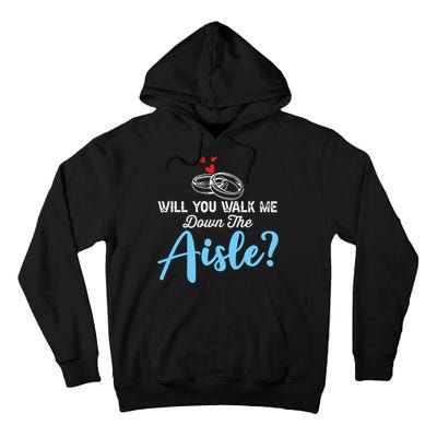 Will You Walk Me Down The Aisle Wedding Png Tall Hoodie