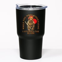 While You Were Hibernating I Studied The Blade Bear Samurai Tumbler