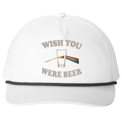 Wish You Were Beer Snapback Five-Panel Rope Hat