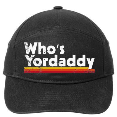 Whos Yordaddy 7-Panel Snapback Hat