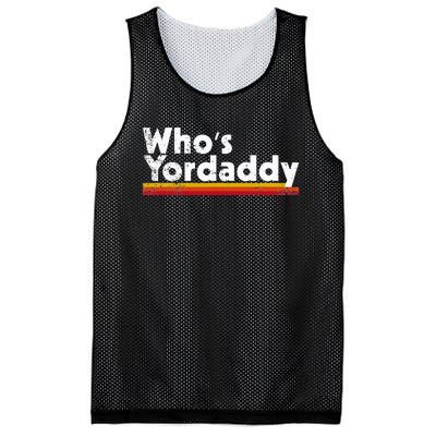 Whos Yordaddy Mesh Reversible Basketball Jersey Tank