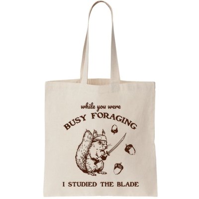 While You Were Busy Foraging I Studied The Blade Retro Bag