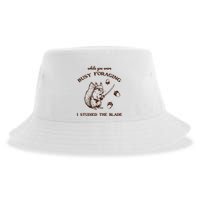 While You Were Busy Foraging I Studied The Blade Retro Sustainable Bucket Hat