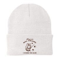 While You Were Busy Foraging I Studied The Blade Retro Beanie